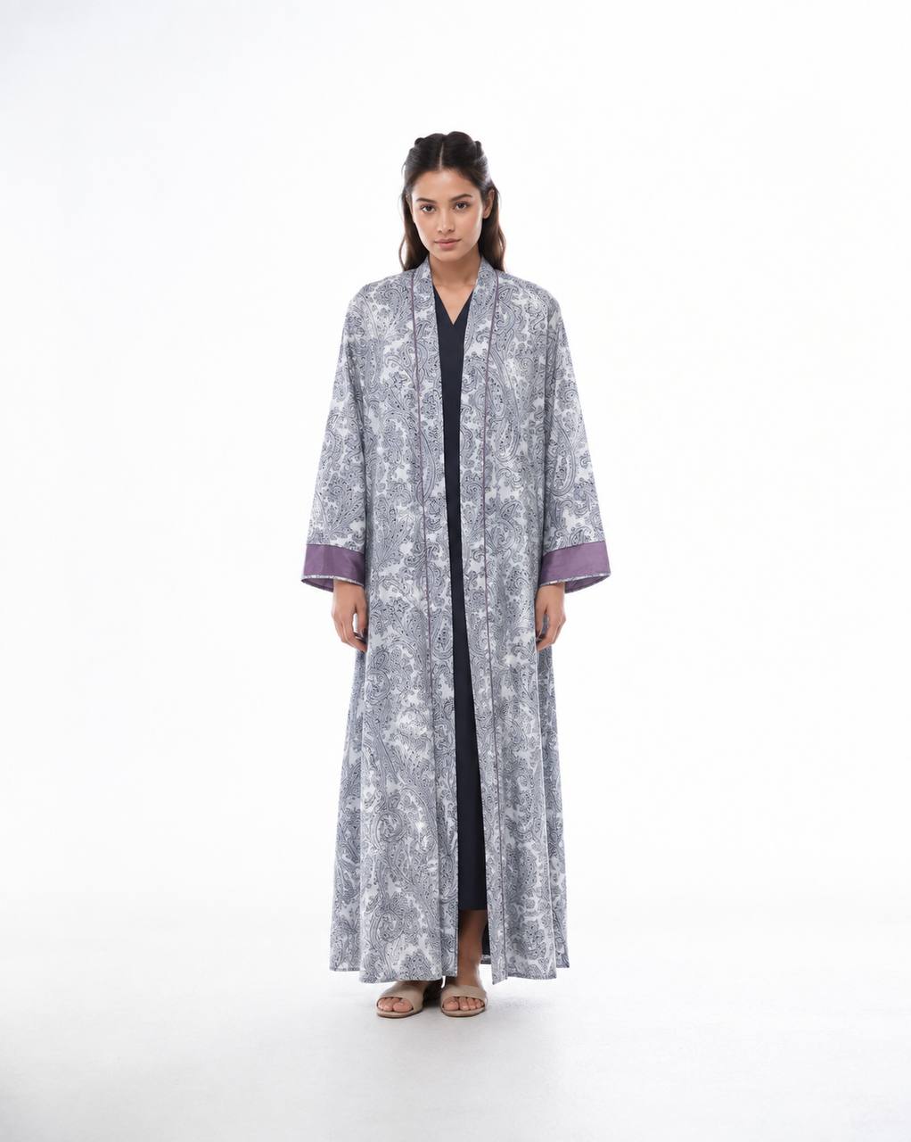 Botanika 3.0 – Printed Cotton Abaya