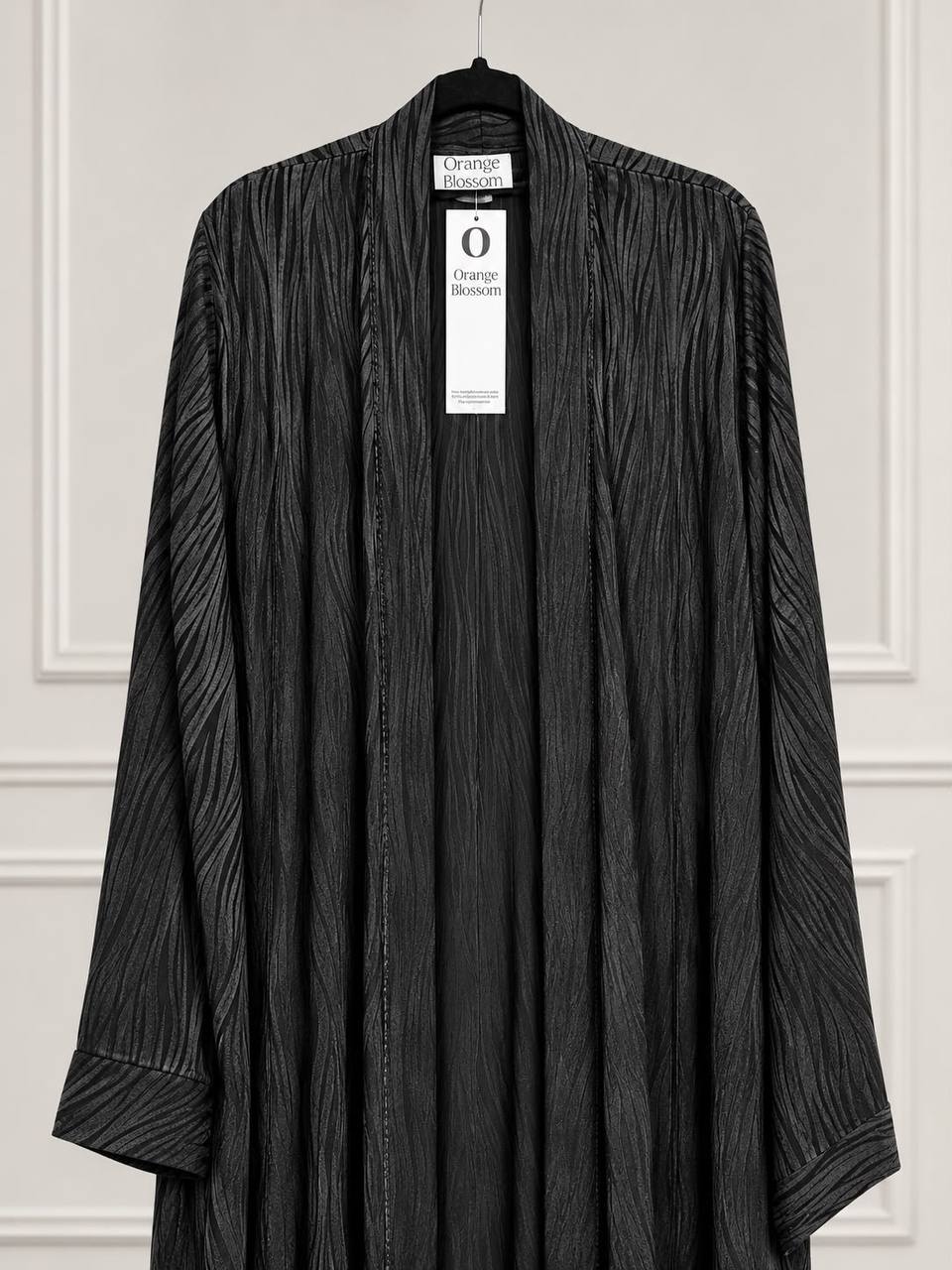 Brass – Washed Silk Flared Abaya