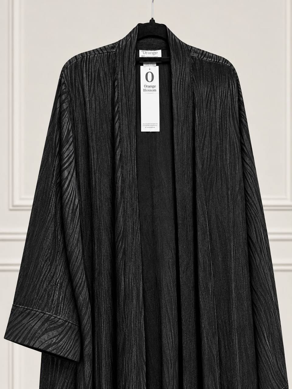 Brass – Washed Silk Flared Abaya