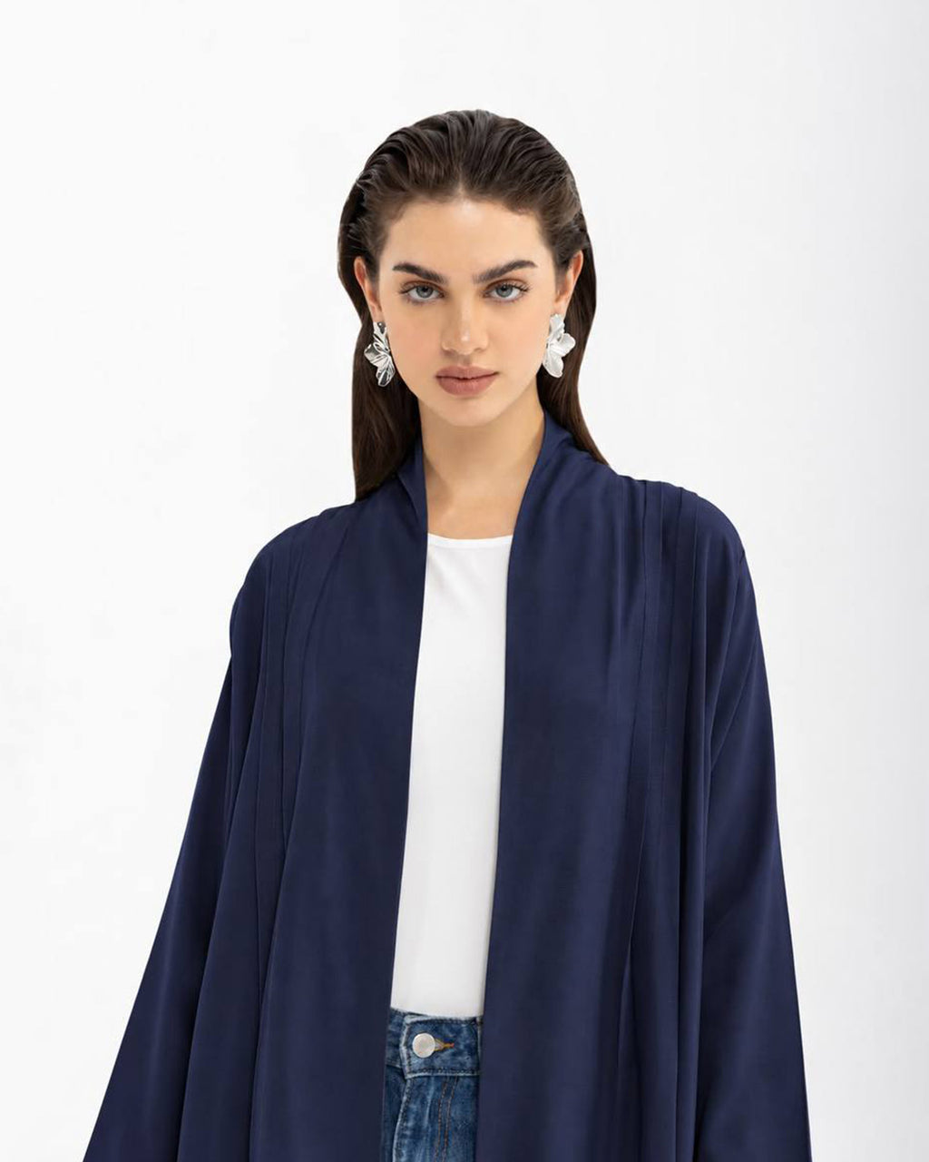 Taurus - Pleated Cupro Abaya