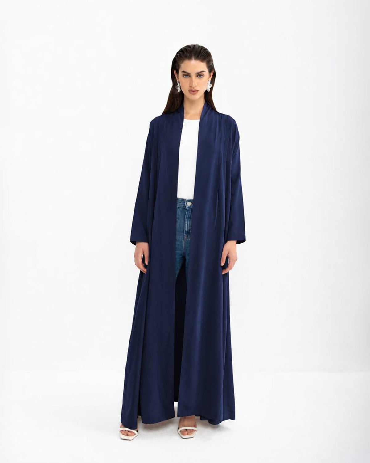Taurus - Pleated Cupro Abaya