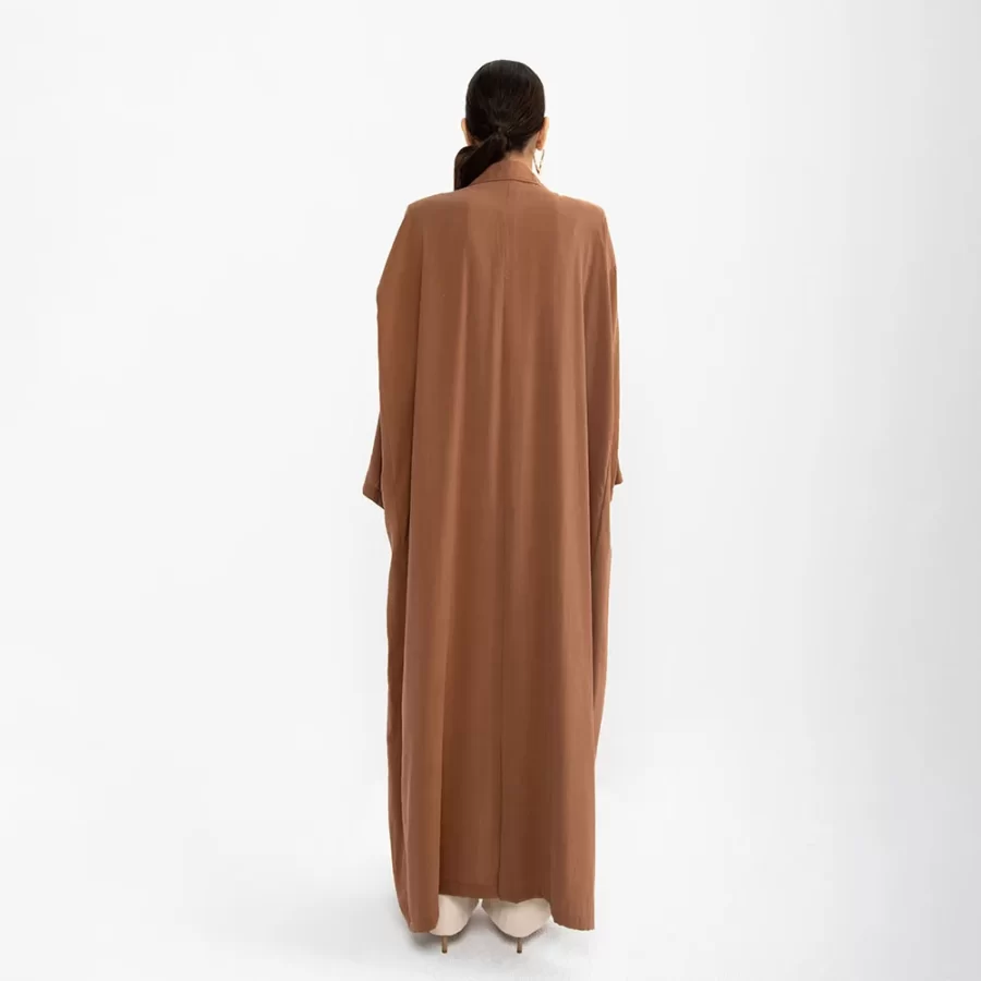 Apollo - Long Washed Linen Jacket - Image 5