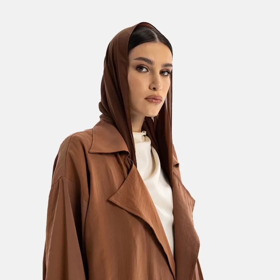 Apollo - Long Washed Linen Jacket - Image 2