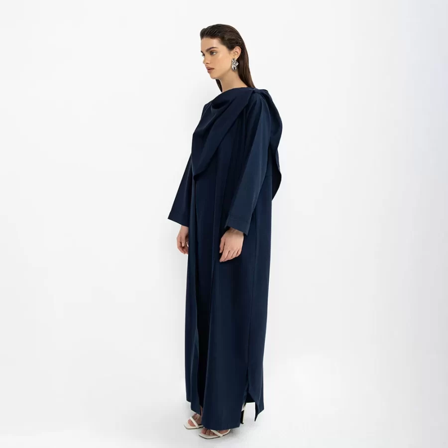 Realm - Wool Abaya with Scarf - Image 6