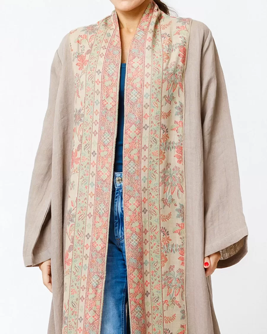 Nile - Wool Abaya with Pashmina