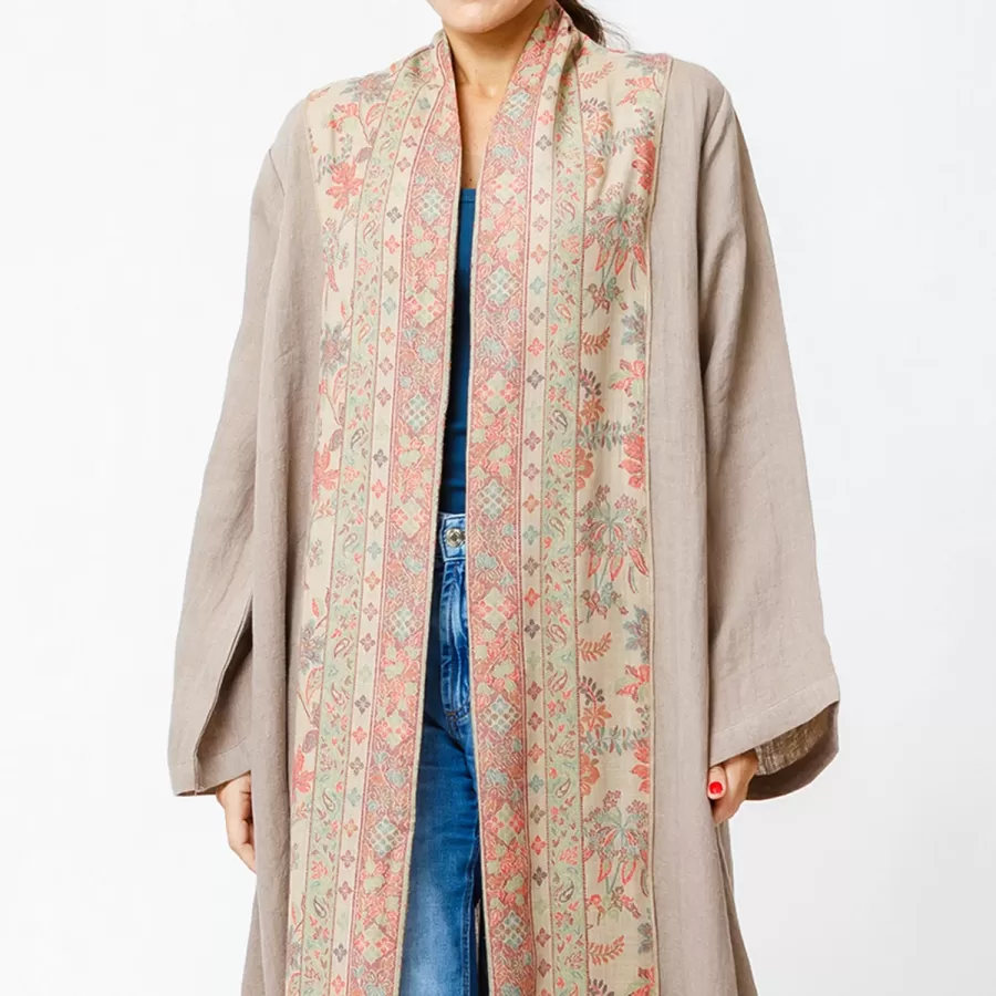 Nile - Wool Abaya with Pashmina