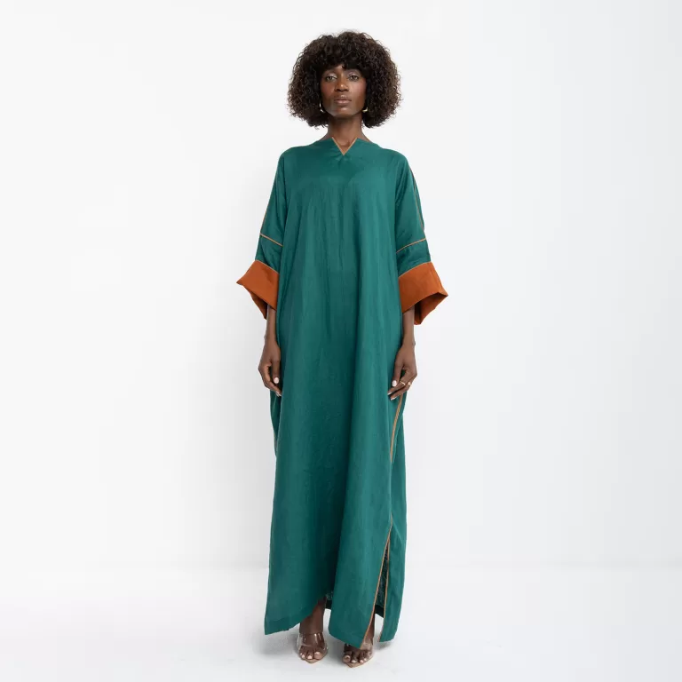 Chance - Linen Maxi Jalabiya