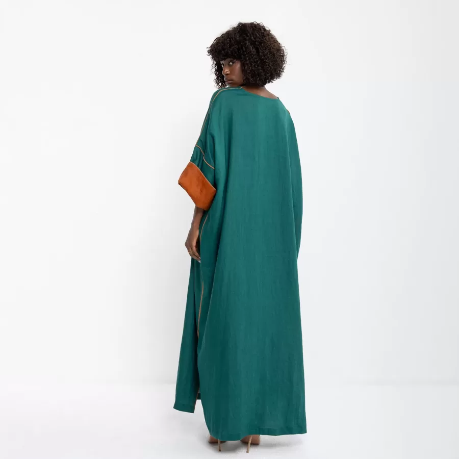 Chance - Linen Maxi Jalabiya