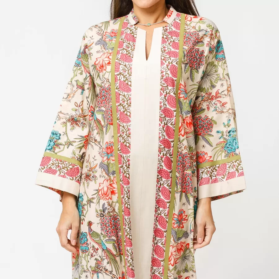 Reign - Floral Cotton Patchwork Dress - Image 2