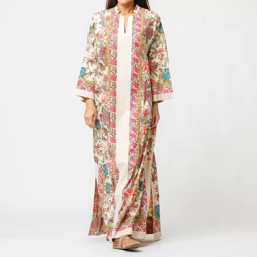 Reign - Floral Cotton Patchwork Dress - Image 4