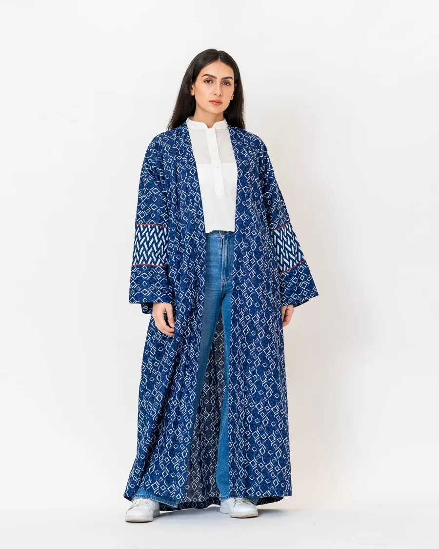 Boston 2.0 - Printed Cotton Abaya