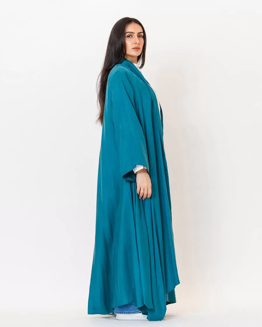 Palome Lux - Washed Silk Flared Abaya - Image 6