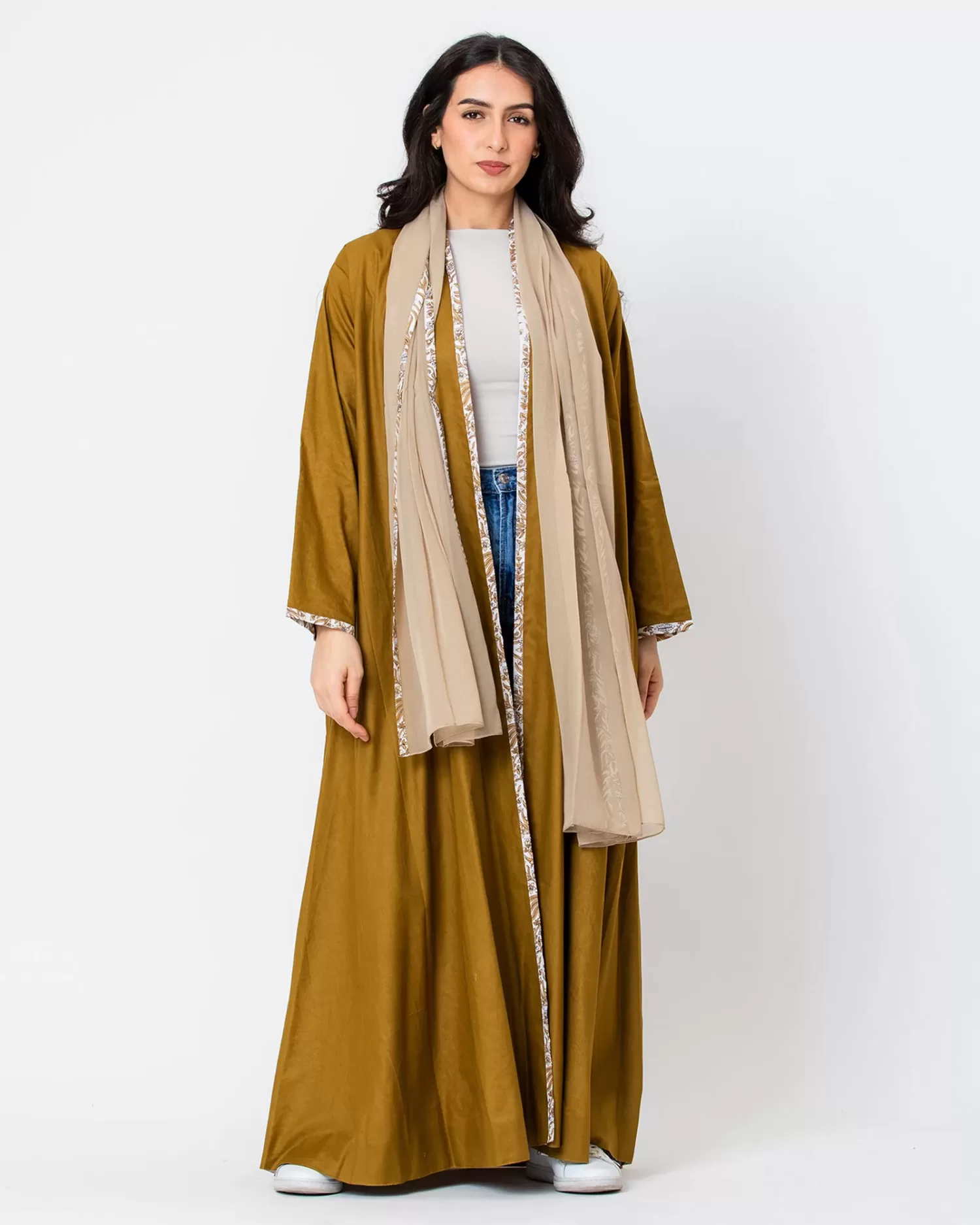 Lexi 2 in 1 - Reversible Cotton Abaya - Image 1
