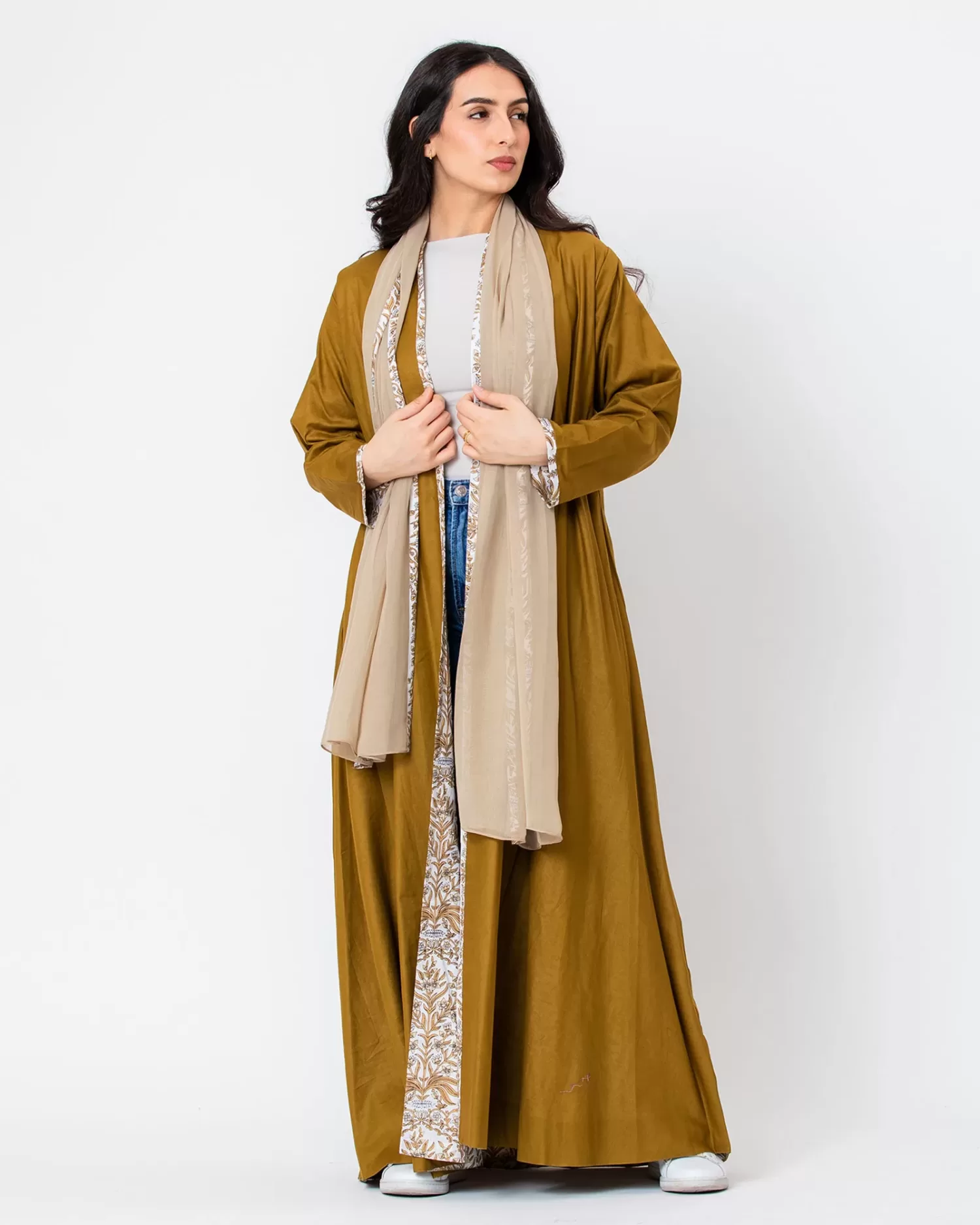Lexi 2 in 1 - Reversible Cotton Abaya - Image 3