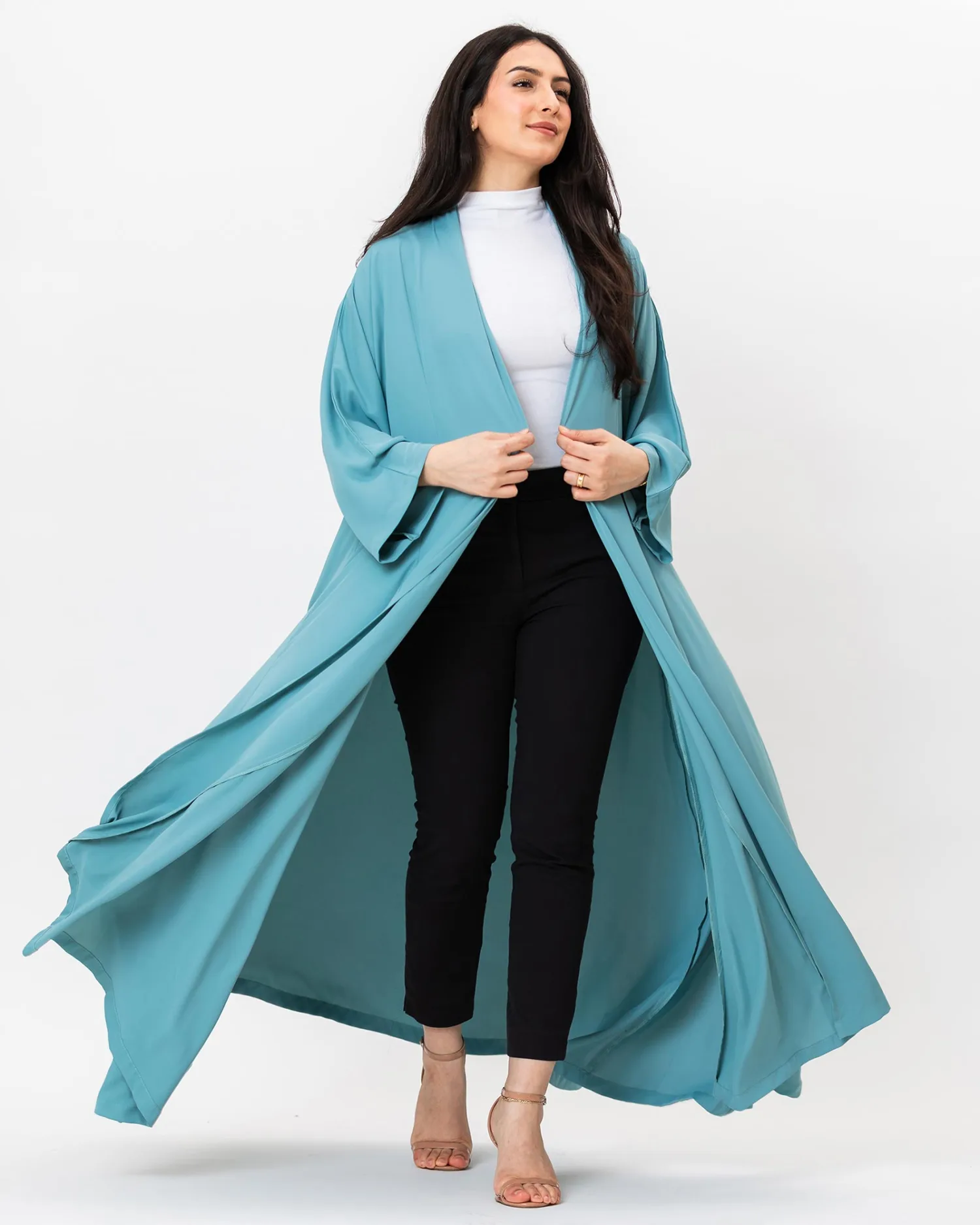 Flare 2.0 - Crepe A-line Abaya - Image 4