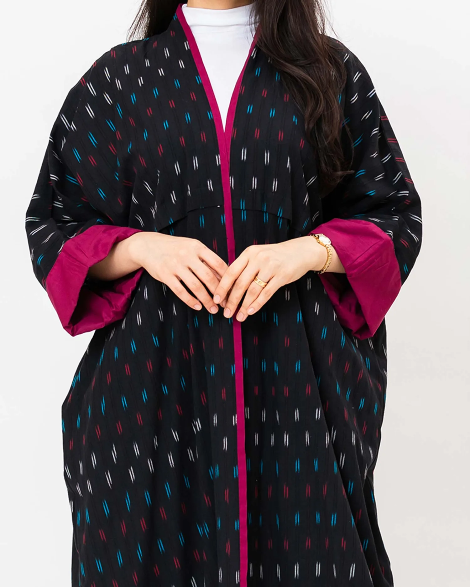 Belle 2.0 - Ikat Cotton Kaftan Abaya - Image 2