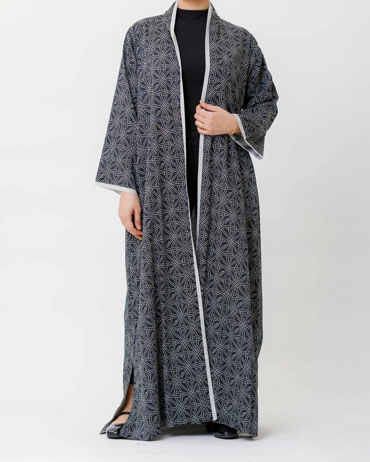 Botanika 2.0 - Printed Cotton Abaya - Image 1