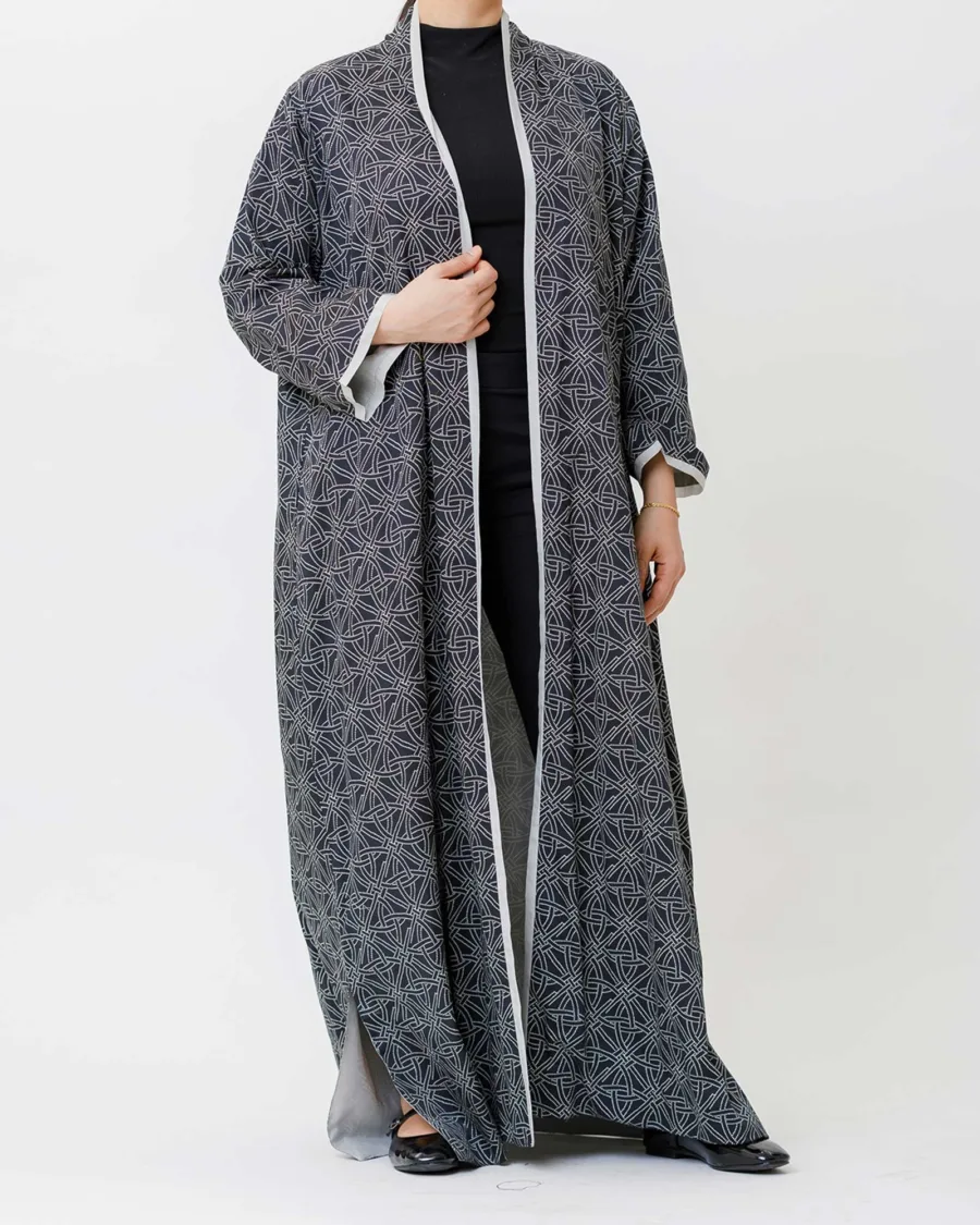 Botanika 2.0 - Printed Cotton Abaya - Image 3
