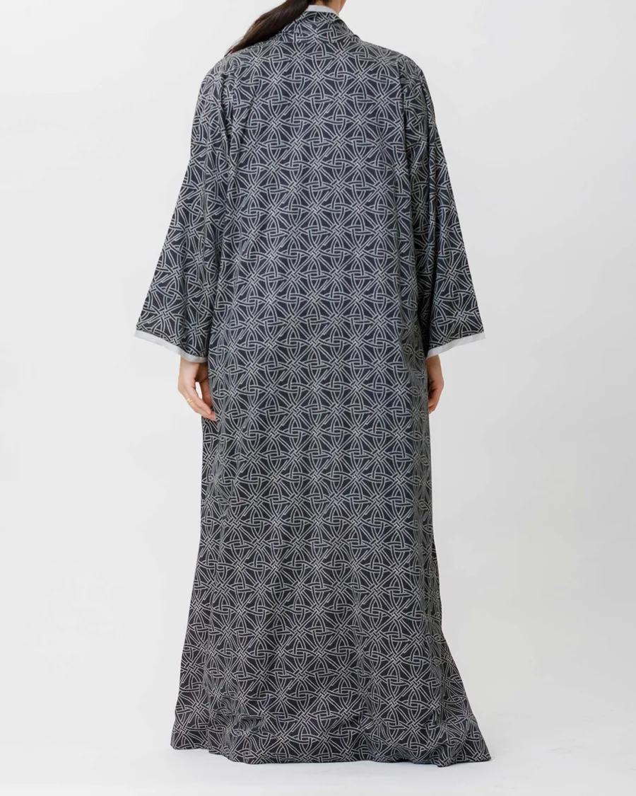 Botanika 2.0 - Printed Cotton Abaya - Image 6