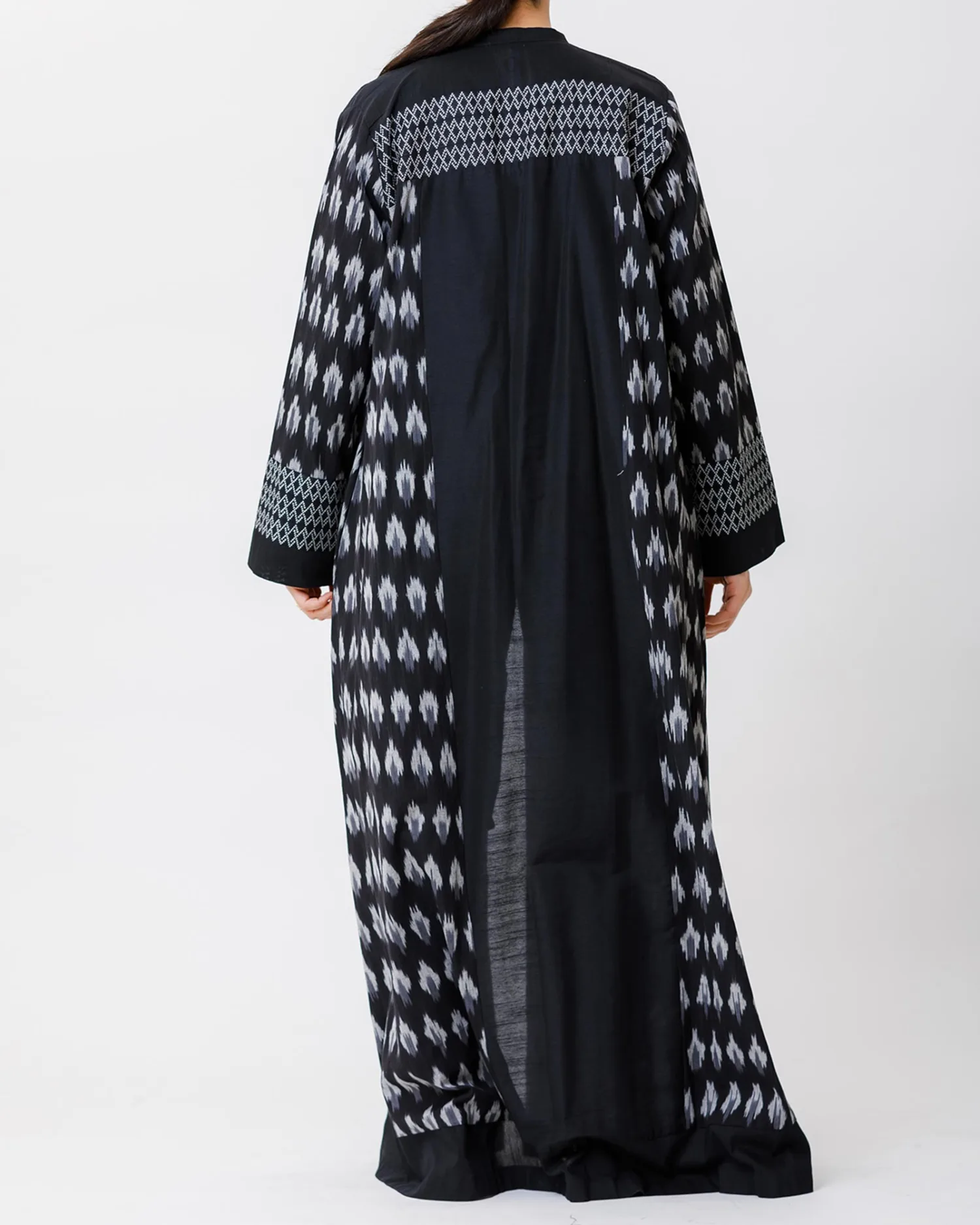 Dora - Patchwork Cotton Abaya - Image 3