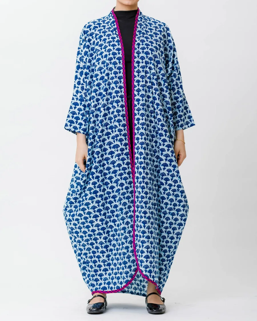 Bloom Print – Printed Cotton Abaya
