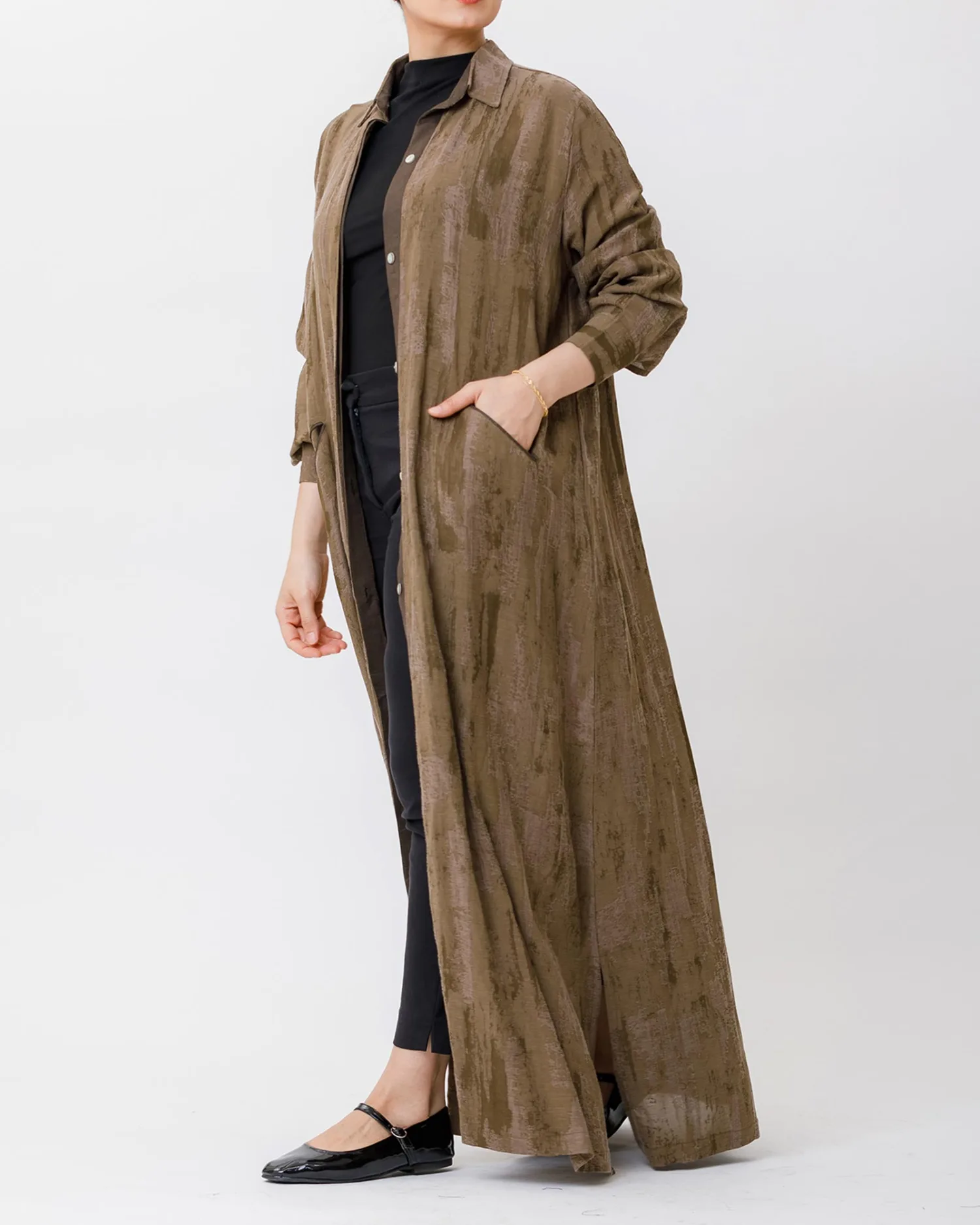  Cacao 2.0 – Woven Linen Shirt - Image 3