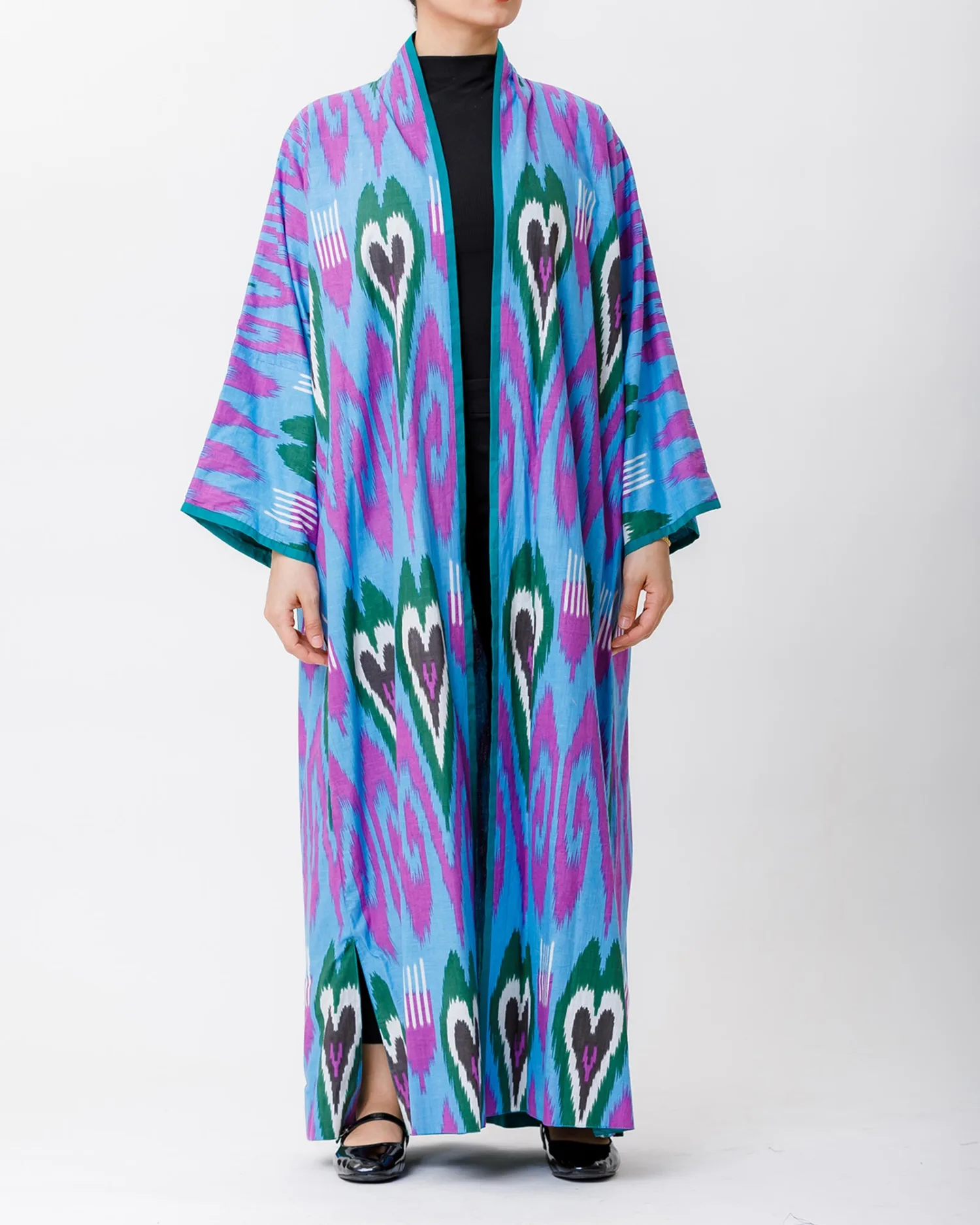  Azalea 2.0 – Ikat Cotton Abaya - Image 1