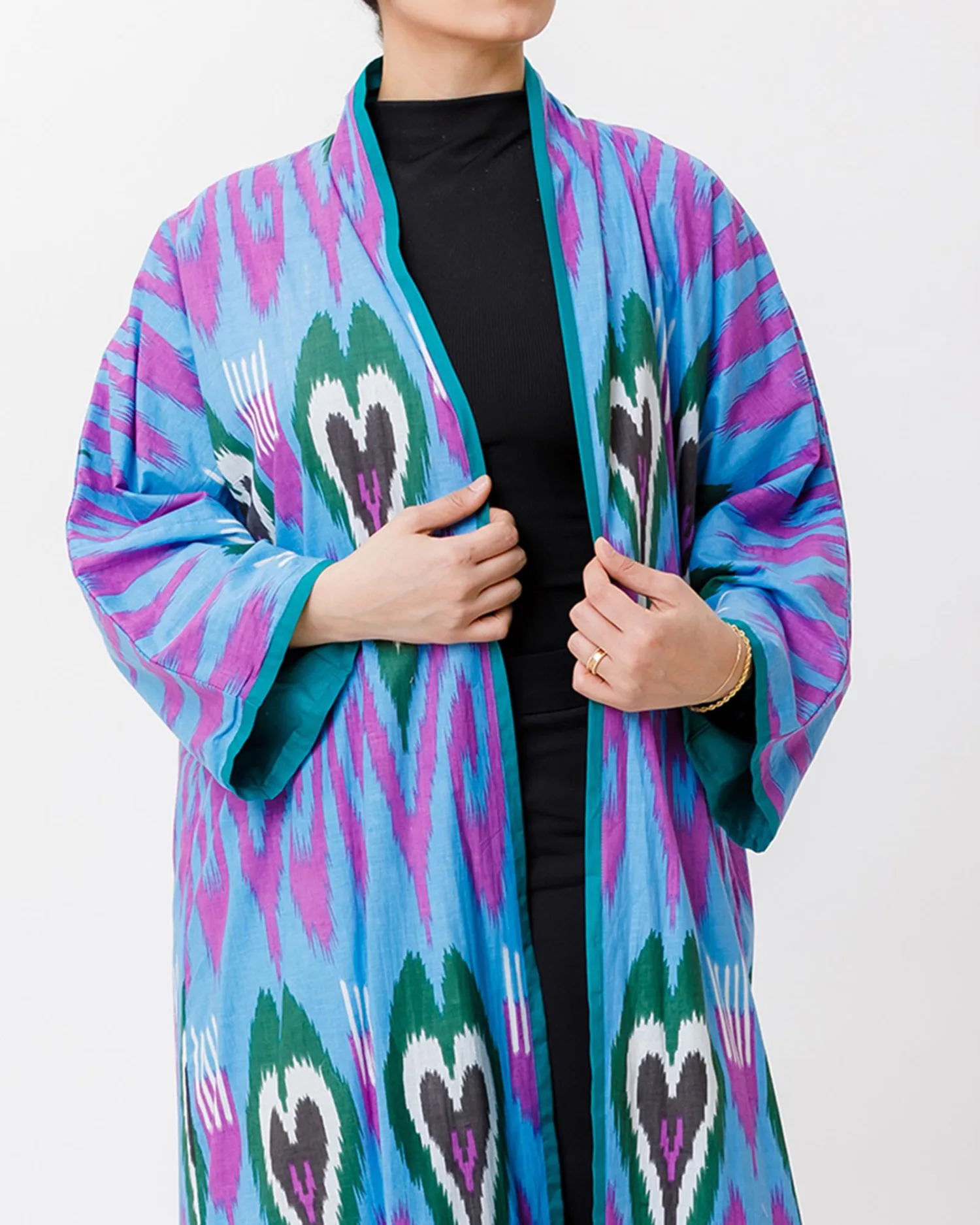  Azalea 2.0 – Ikat Cotton Abaya - Image 2