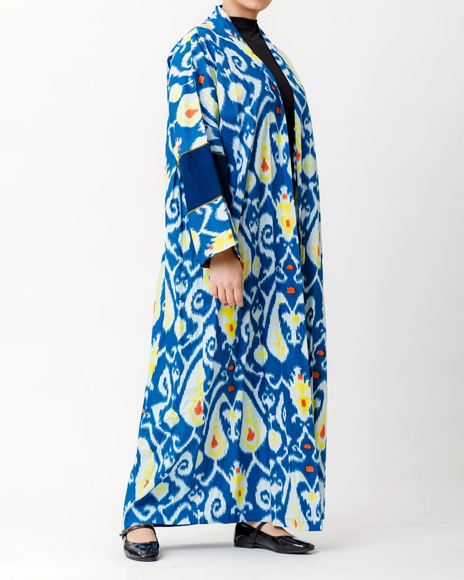  Florida – Ikat Cotton Abaya - Image 3