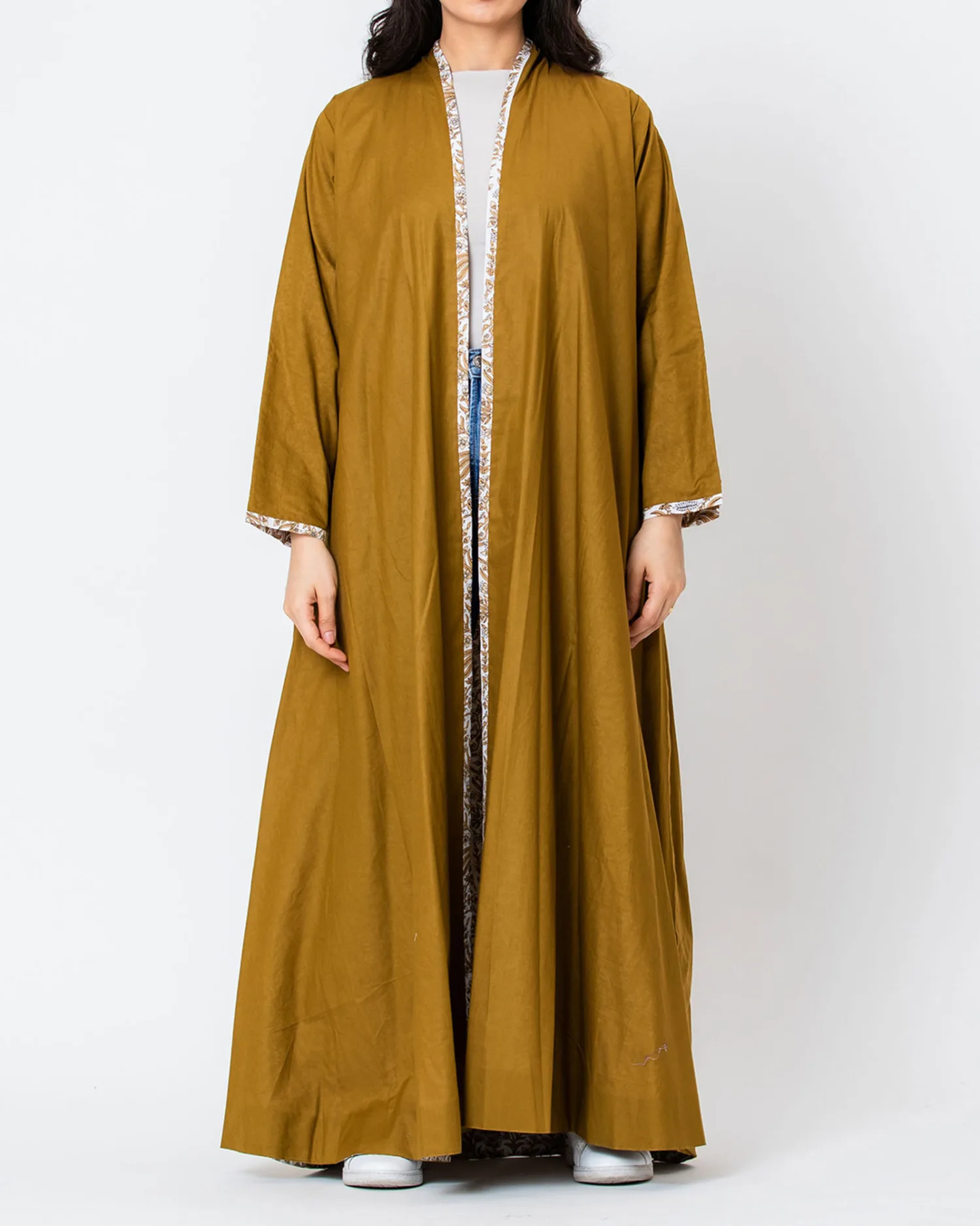 Lexi 2 in 1 - Reversible Cotton Abaya - Image 4