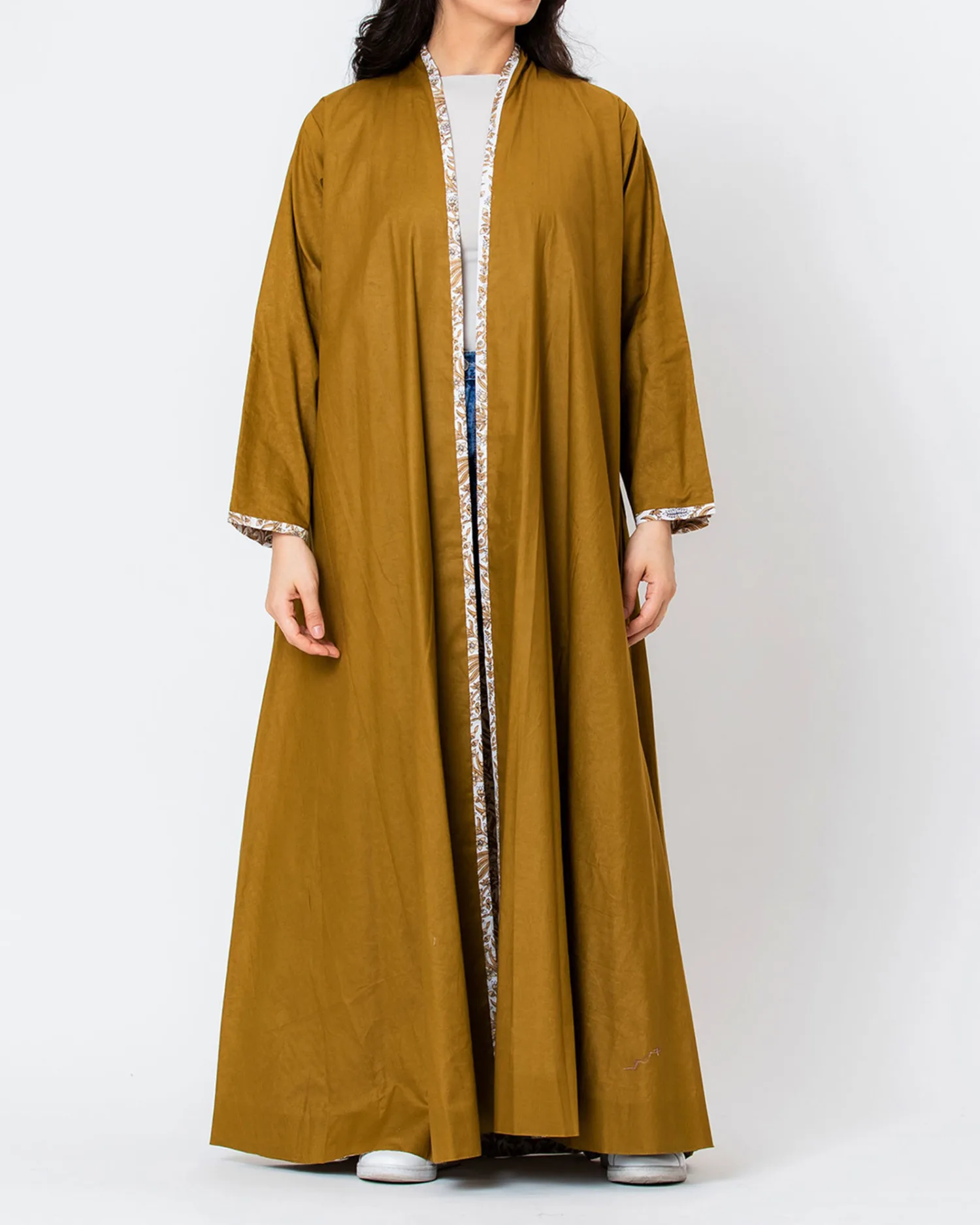 Lexi 2 in 1 - Reversible Cotton Abaya - Image 5